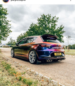 Purple Seat Cupra with some 4D gel plates