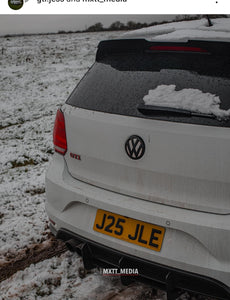 VW Polo GTI with some short 3D gel plates