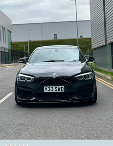 BMW M140i with some legal 3D gel plates