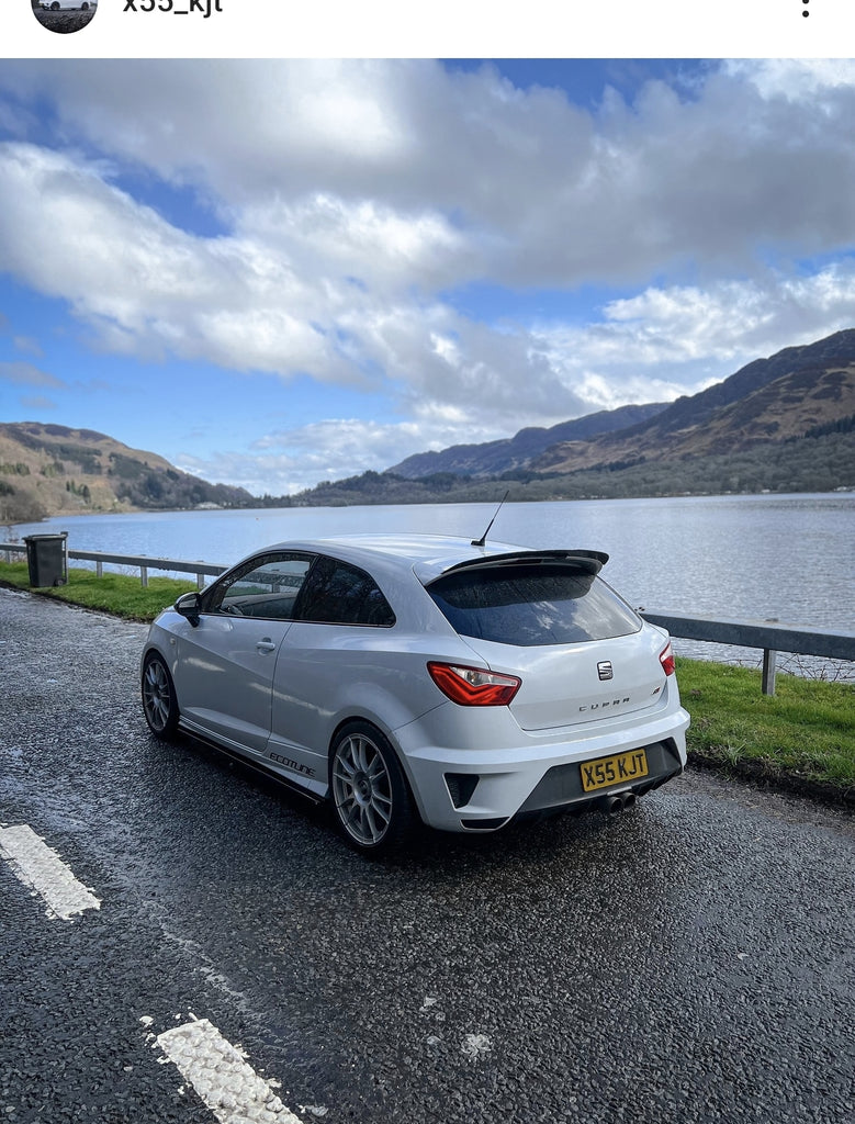 Seat Ibiza Cupra with some 3D gel plates