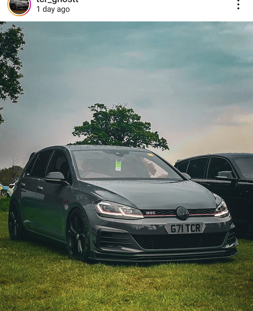 VW Golf GTI TCR with some 3D gel plates