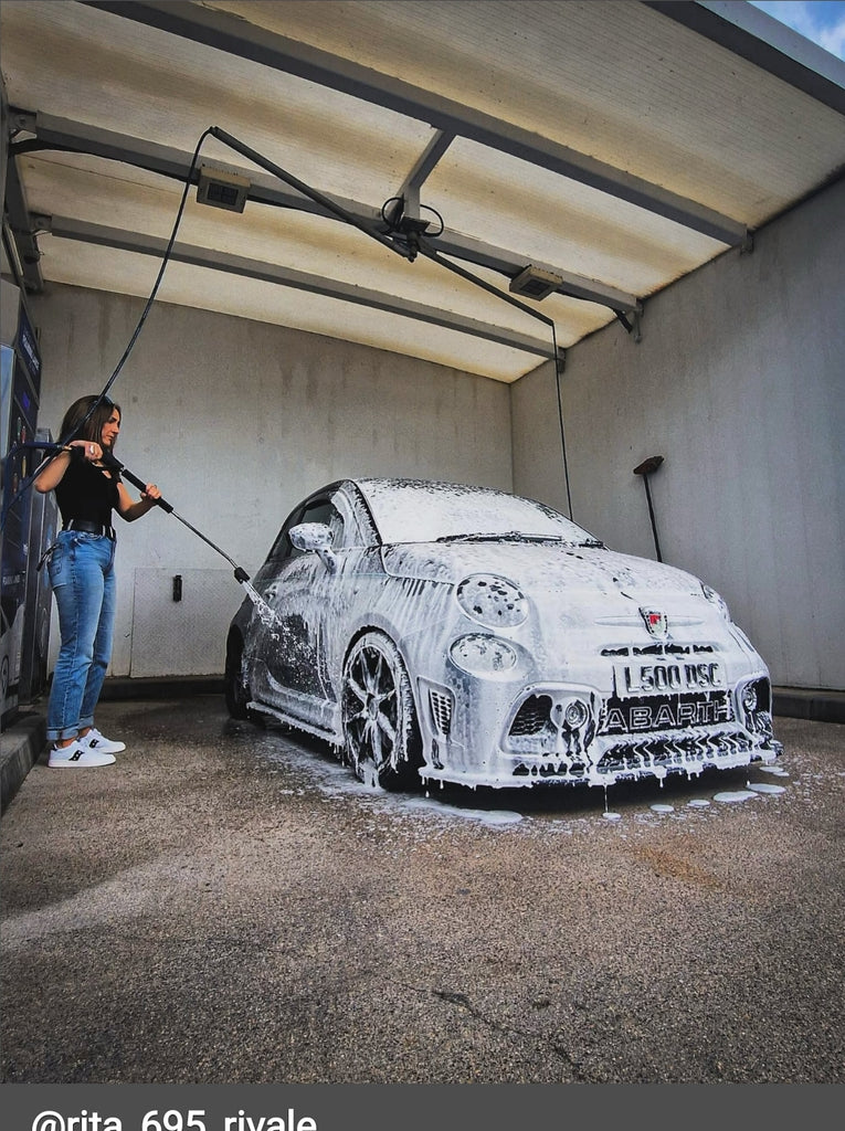 Fiat Abarth 695 Rivale with some 4D gel plates