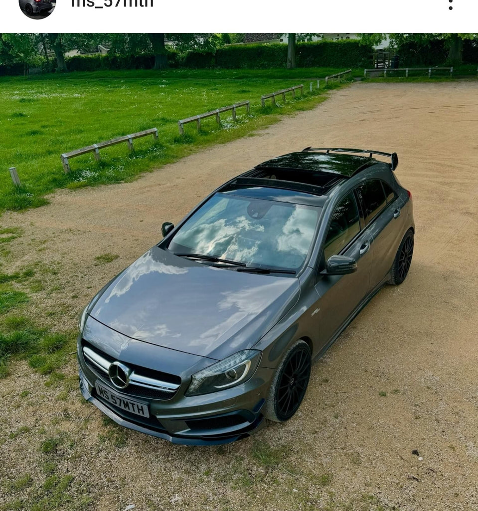 Mercedes AMG A45 with some tinted 3D gel plates