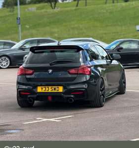 BMW M140i with some short 3D gel plates