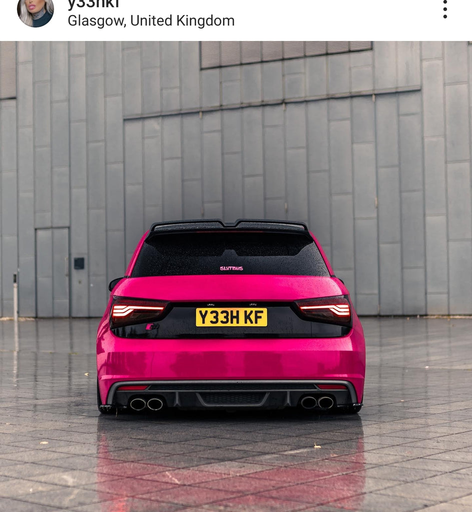 Audi S1 with some 4D plates