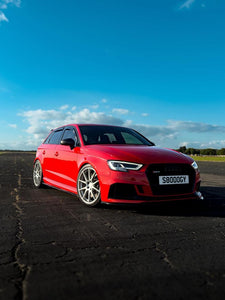 Audi RS3 8V with some 3D gel plates