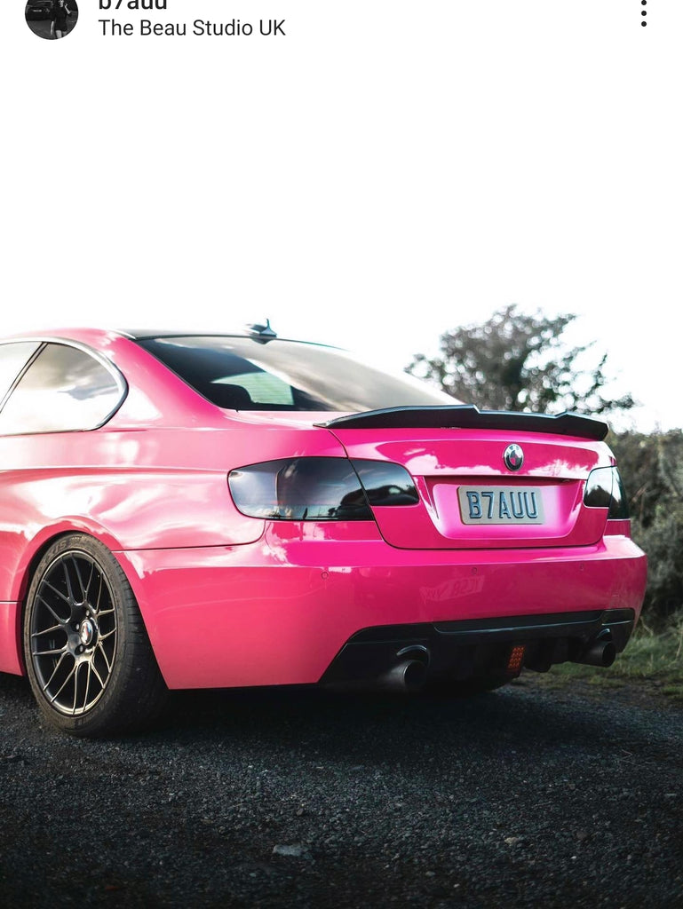 BMW 3 Series E92 with some 4D plates