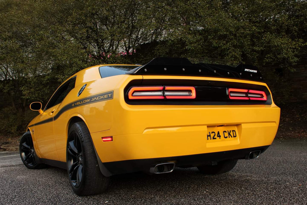 Dodge Challenger Yellow Jacket with some Import 3D gel plates