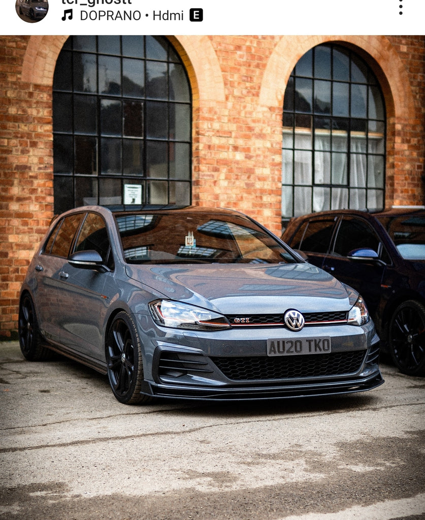 VW Golf GTI TCR with some 3D gel plates