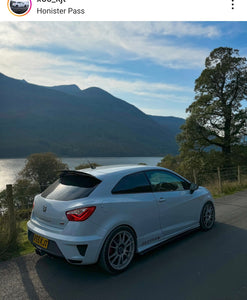 Seat Ibiza Cupra with some 3D gel plates