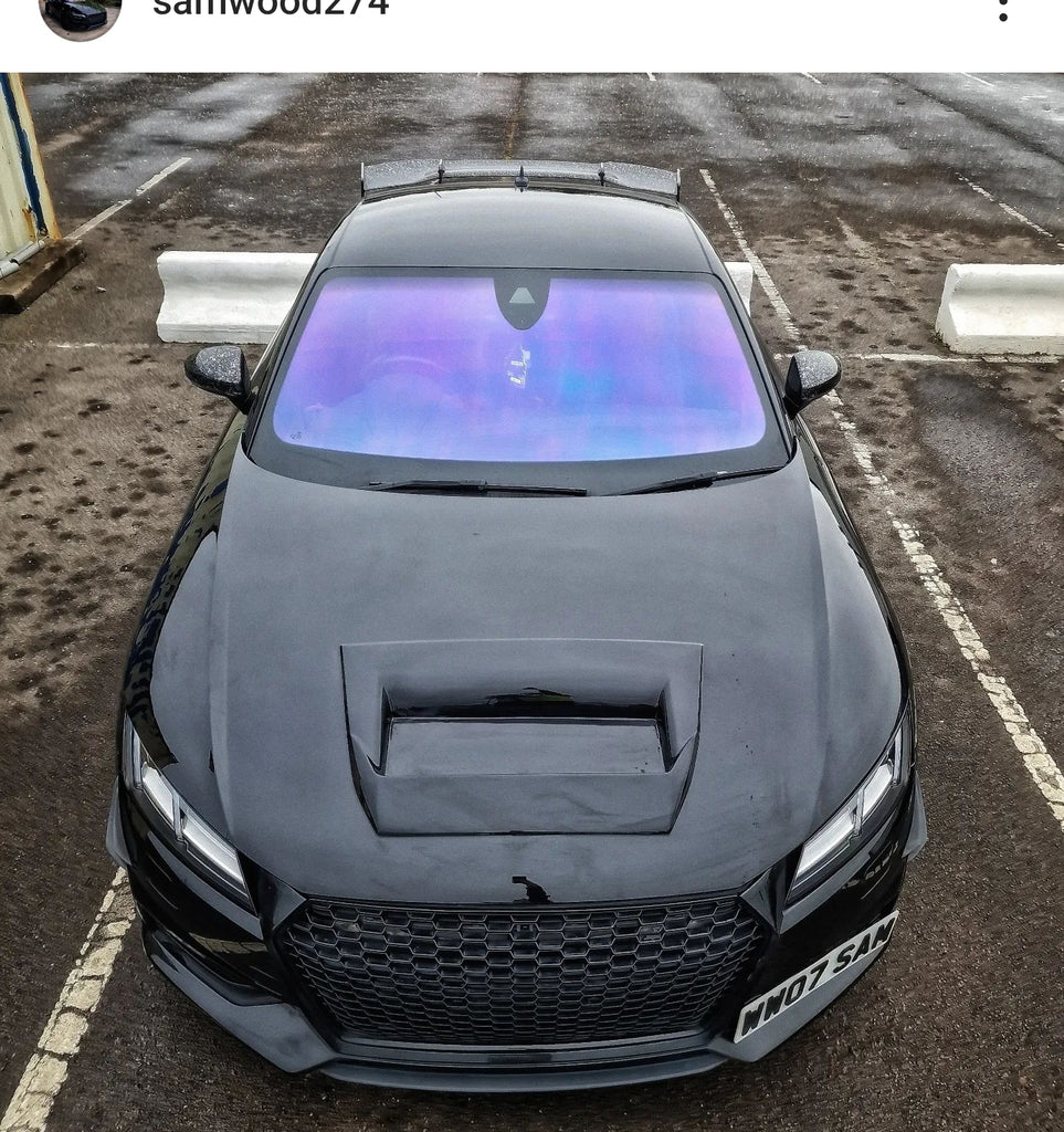 Audi TT with some short 4D gel plates