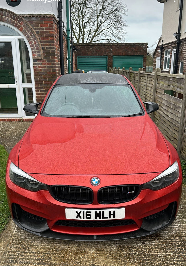 BMW M3 with some 3D gel plates