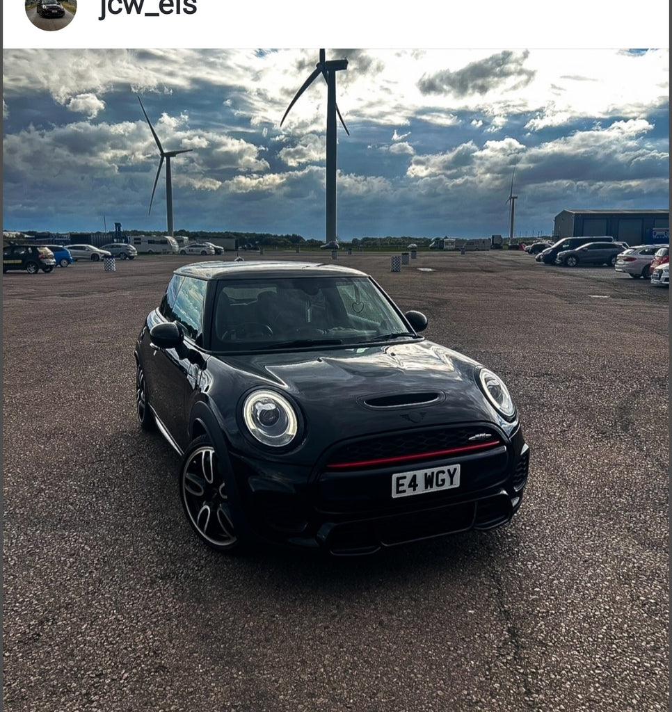 Mini Cooper JCW with some 3D gel plates