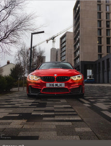 BMW F80 M3 with some 3D gel plates