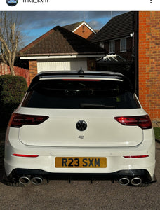 MK8 VW Golf R with some tinted 4D plates