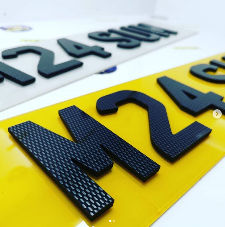 Carbon 4D Plates - ONLY @ Delta Plates