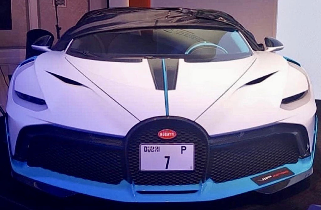 The world's most expensive number plate sold for 55,000,000 AED