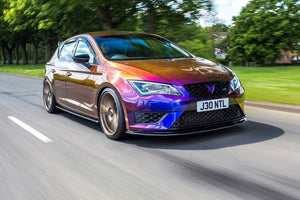 Purple Seat Cupra with some 3D gel plates