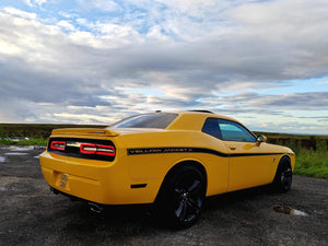 Dodge Challenger Yellow Jacket with some Import 3D gel plates