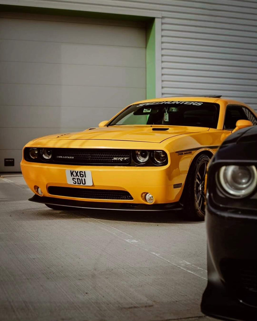 Dodge Challenger Yellow Jacket with some short 3D gel plates