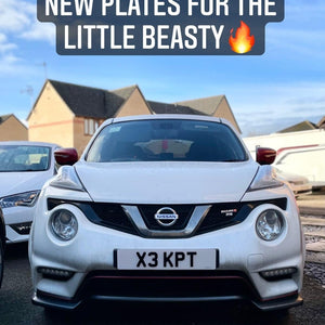 Juke Nismo with Red neon 4D plates