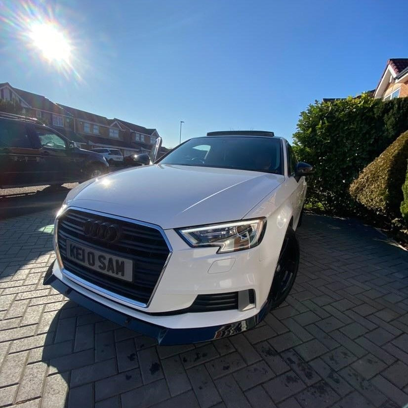 Audi S3 8V Tinted 4D plates