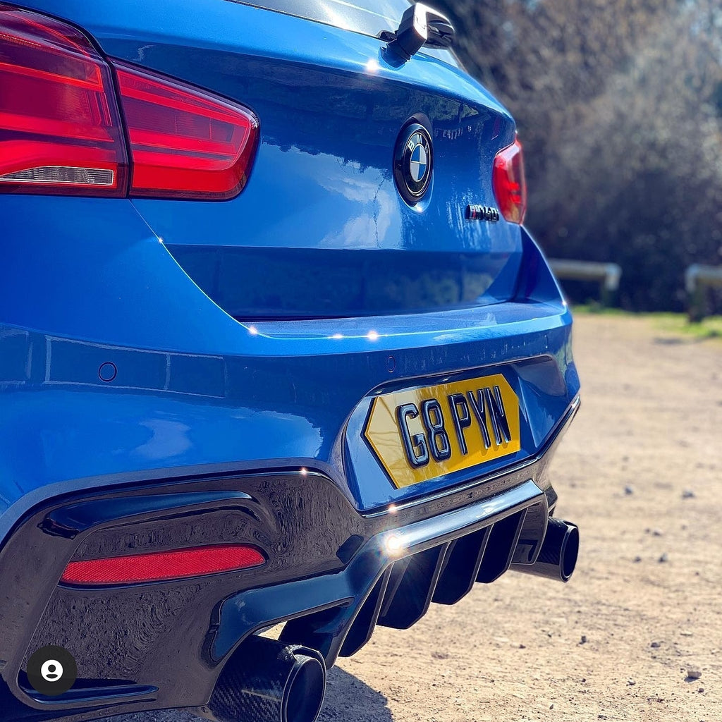 BMW M140i with Hex shaped 4D plates