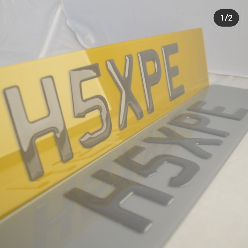 Tinted gel plates - Our speciality