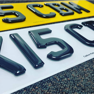 Black gel plates with 4D underneath are popular