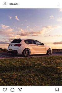 BMW M140i with some 3D gel plates