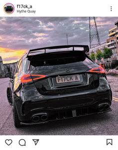 Mercedes AMG A35 with some short 3D gel plates