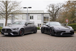 Mercedes AMG A45s & Porsche with some 3D gel plates