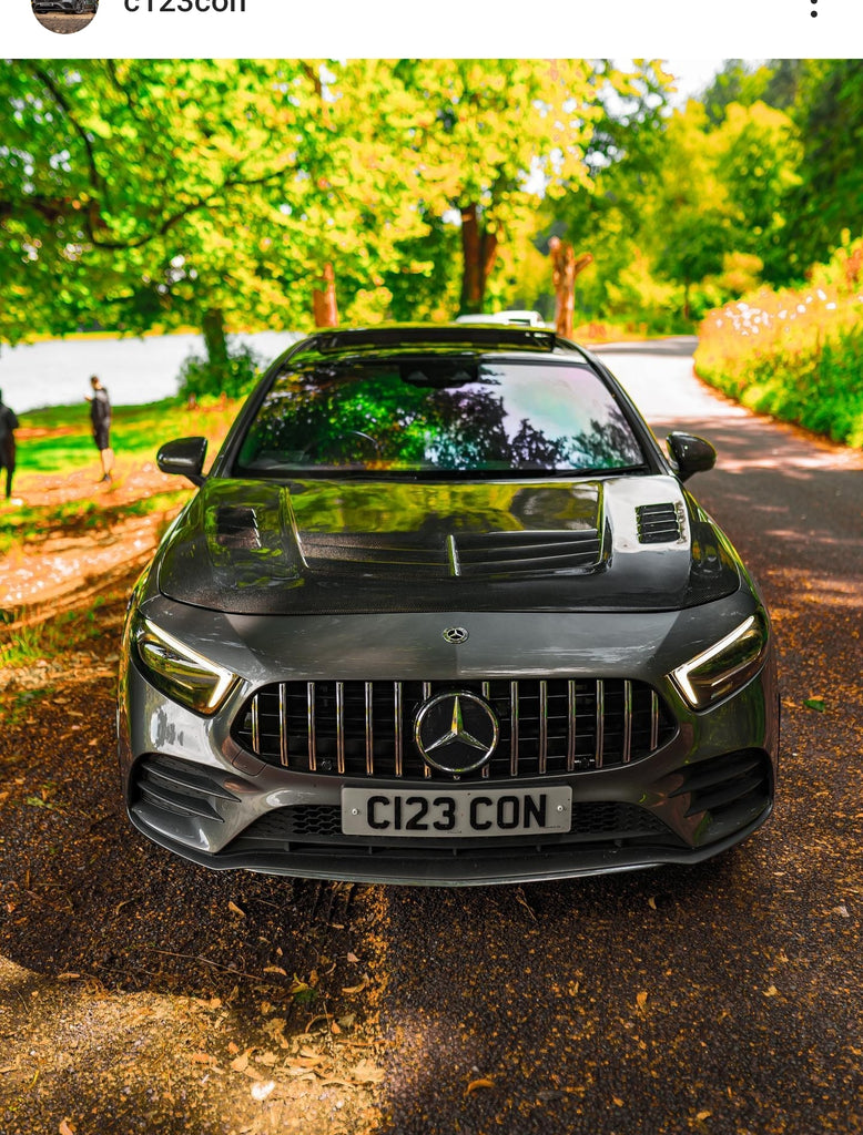Mercedes AMG A Class with some 3D gel plates