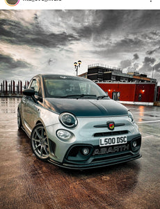 Fiat Abarth 695 Rivale with some 4D gel plates