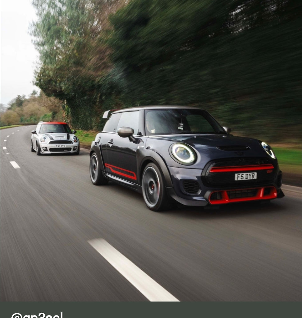 Mini Cooper GP3 with some 2D printed number plates