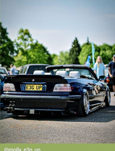 BMW E36 with some short 3D gel plates