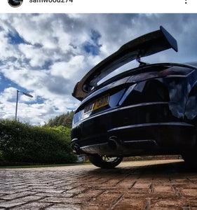 Audi TT MK3 with some short 4D plates