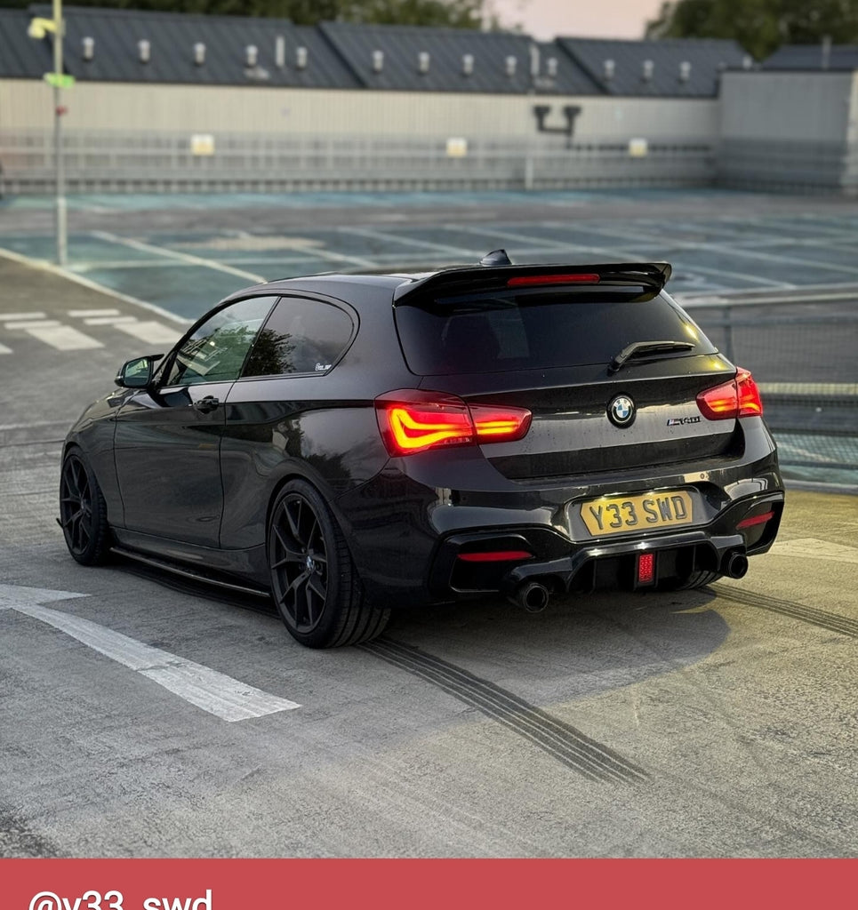 BMW M140i with some hex 3D gel plates