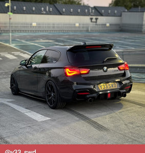 BMW M140i with some hex 3D gel plates