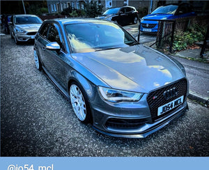 Audi S3 8V with some 4D gel plates