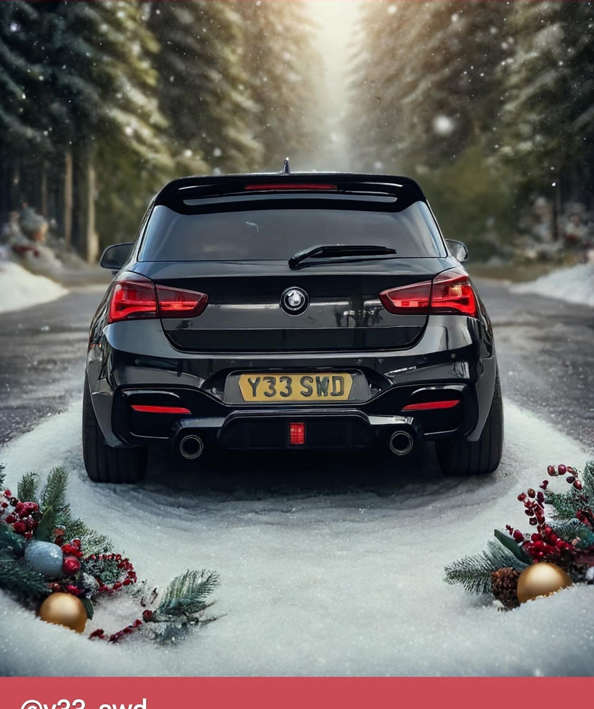 BMW M140i with some hex 3D gel plates