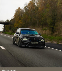 BMW M140i with some hex 3D gel plates