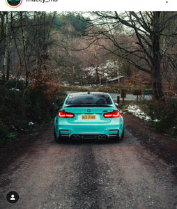 BMW M3 F80 with some short 3D gel plates