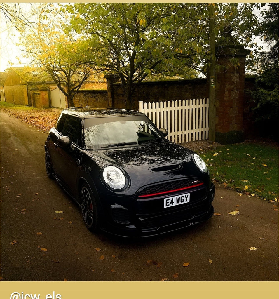 Mini Cooper JCW with some short 3D gel plates
