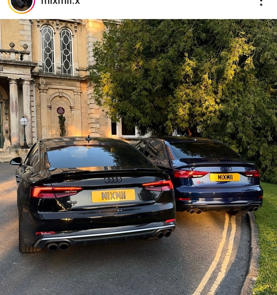 Audi S5 with some hex 4D plates