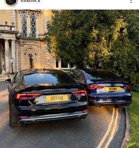 Audi S5 with some hex 4D plates