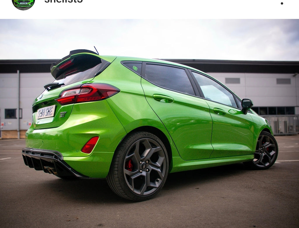 Ford Fiesta ST with some short 3D gel plates