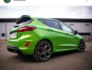 Ford Fiesta ST with some short 3D gel plates