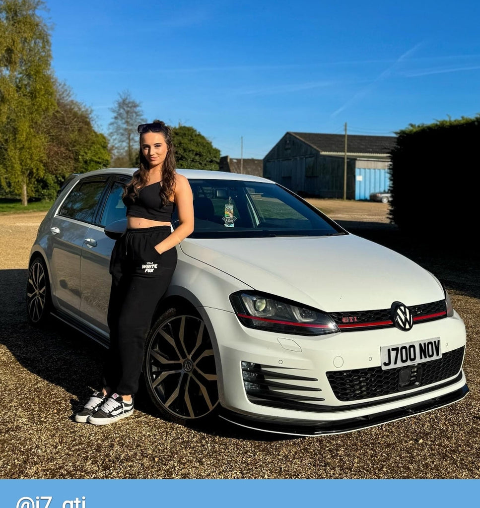 VW Golf GTI with some short 4D plates