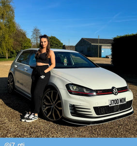 VW Golf GTI with some short 4D plates
